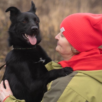 Собаки в добрые руки - Уголек - 1